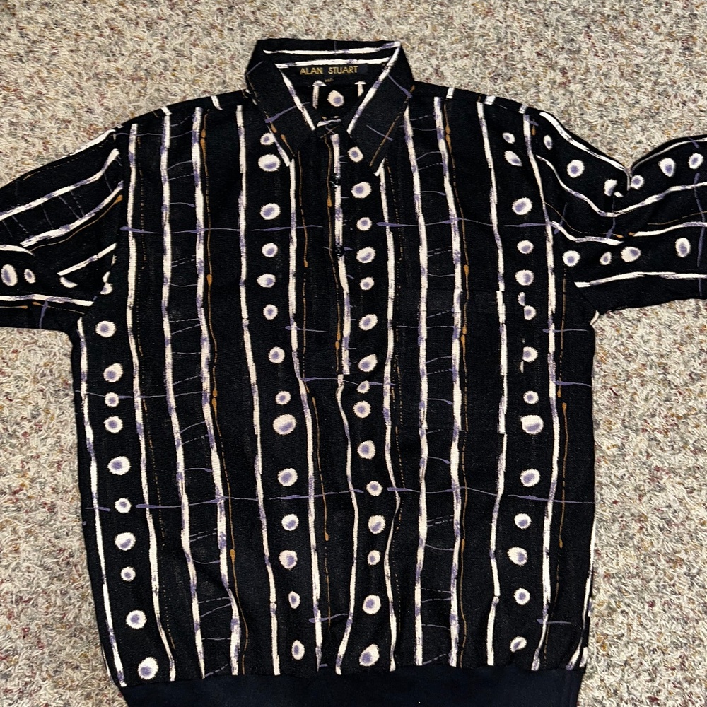 Vintage Alan Stuart Men’s Medium Polo